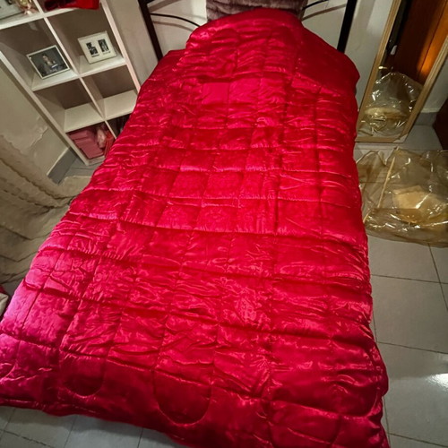 Satin double quilt 230x260 cm new