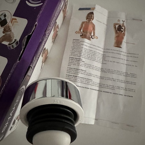 Shake Weight 2.5 lbs gym dumbbell like new with box