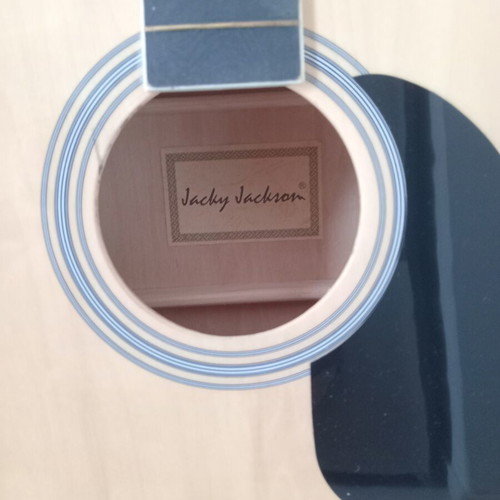 Jacky Jackson guitar with damaged upper part