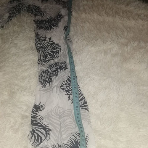 Summer wide-leg pants white, like new, size M 38 10