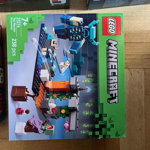 Lego sets boxes like new, empty without instructions
