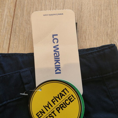 Boys' shorts new, dark blue, 8 years, 128 cm