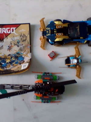 Lego Ninjago: Jay and Nya's Race Car για 7+ ετών (71776)