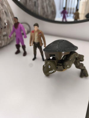 Teenage Mutant Ninja Turtle figure used, shape-shifting