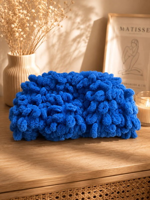 Puffy Handheld Bag Handmade in Various Colors