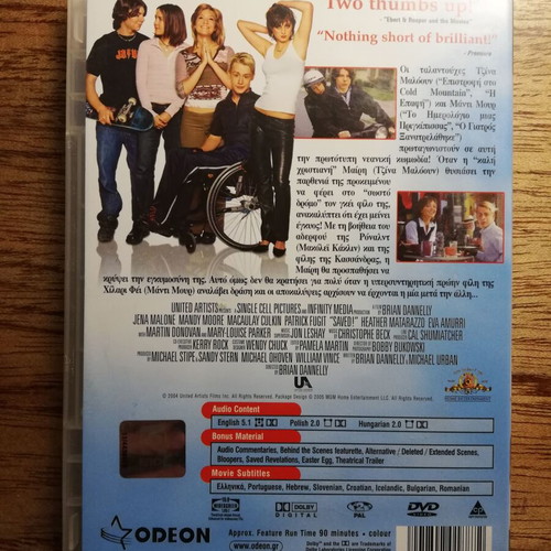 Saved! DVD like new with Greek subtitles