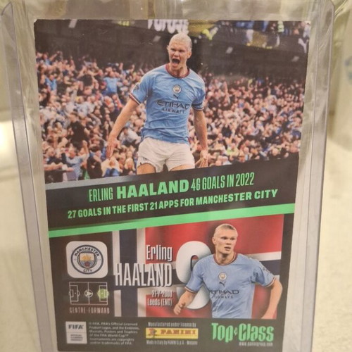 Erling Haaland Unbeatable Panini card