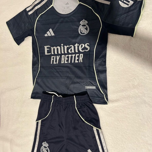Real Madrid Kids Football Kit new, official replica 2025-2026