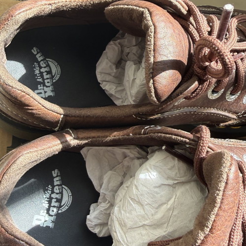 Dr. Martens Buzz brown leather boots UK 4
