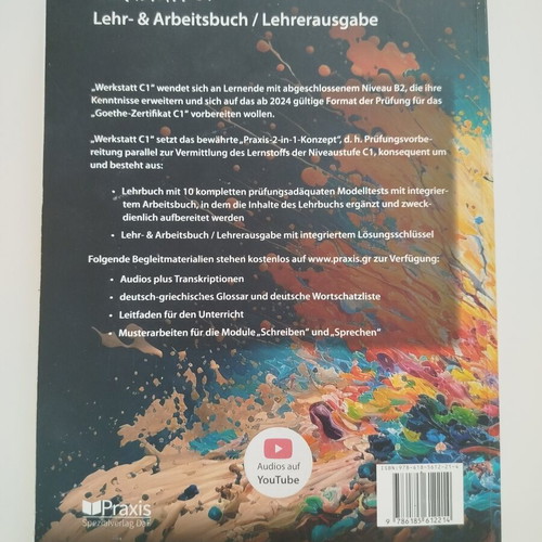 Werkstatt C1 Lehr- & Arbeitsbuch teacher's edition used, German