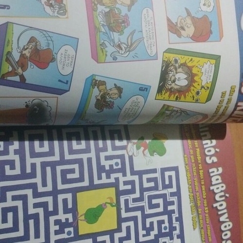 Looney Tunes Crossword and Puzzle Magazine No 6 used