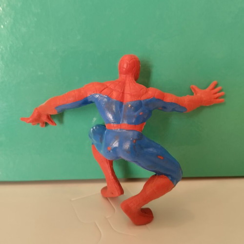 Spider-Man figure from PVC 2004 used with minor paint wear