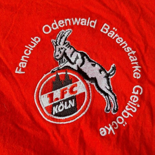 1. FC Köln fan t-shirt like new, official Odenwald fanclub