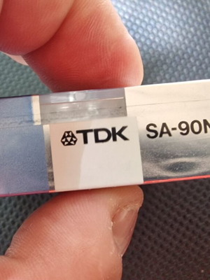 TDK SA 90 Chrome Type II Blank Audio Cassette Tape 1988 Brand New