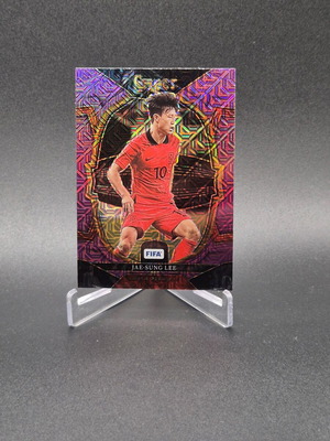2022 Panini Select FIFA Terrace Purple Mojo Prizm Jae-Sung Lee #33 South Korea card
