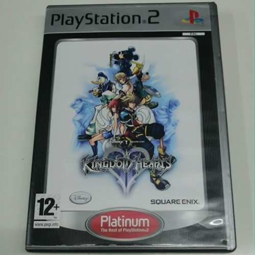 Kingdom Hearts II Platinum PS2 game like new, English