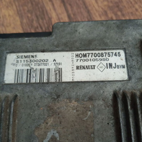Computer Renault Megane Scenic 1.6 Siemens S115300202A used