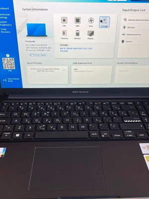 Asus Vivobook 15 X1504VA-BQ1640W 15.6'' FHD IPS Core i5 16GB 512GB SSD Iris Xe Windows 11