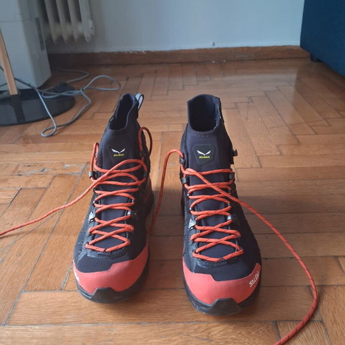 Salewa Ortlen's Light Mid Power Text Mountaineering Boots new, women's size 38.5