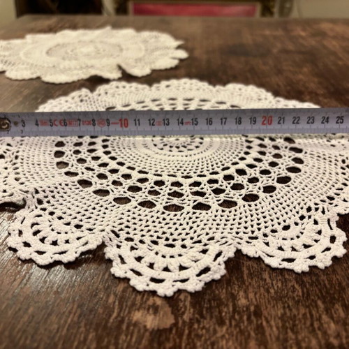 Handmade knitted set like new