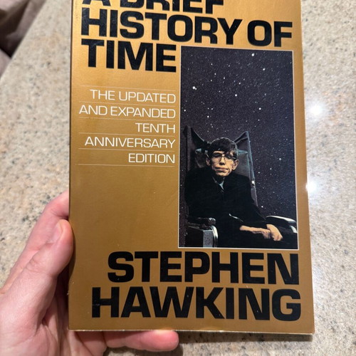 A Brief History of Time by Stephen Hawking like new, English edition