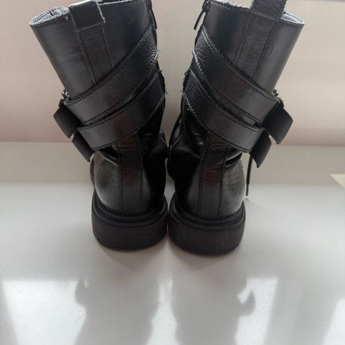 Sante black boots used, size 38.5