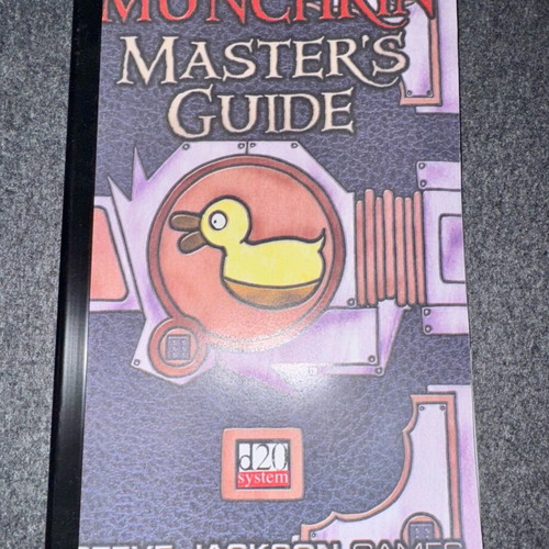 Munchkin RPG d20 system books used, set of 3