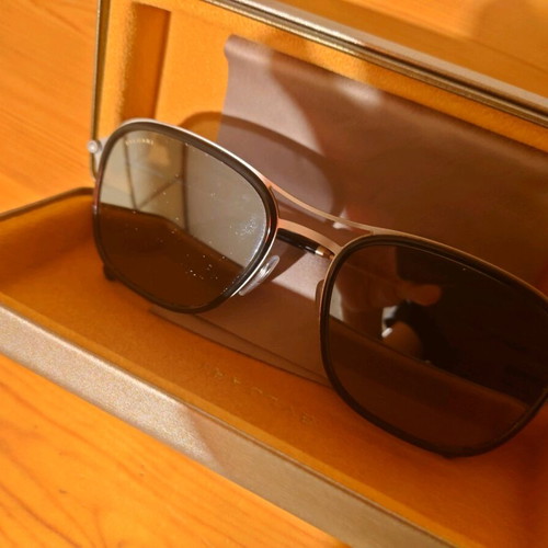 Bvlgari sunglasses like new, black, size 56 19 145