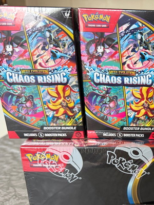 Pokemon TCG Chaos Rising комплект с карти нов