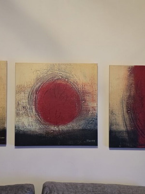 Frames like new, set of 3, size 0.50×0.50