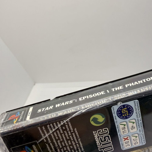 Star Wars The Phantom Menace PS1 game used