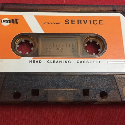 Head cleaning cassette used