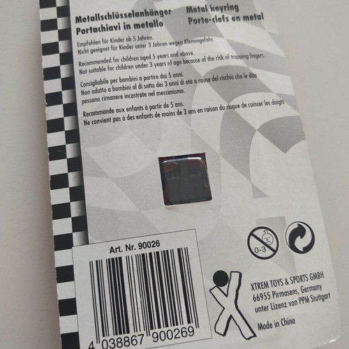 Michael Schumacher keyring new, red Formula 1 car