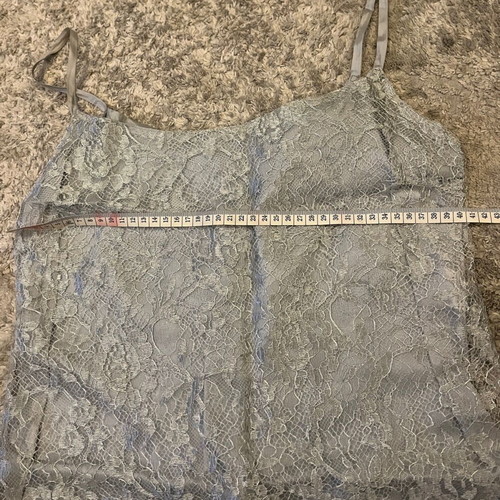 Sylvie Paris Vintage Silver Lace Dress XS like new