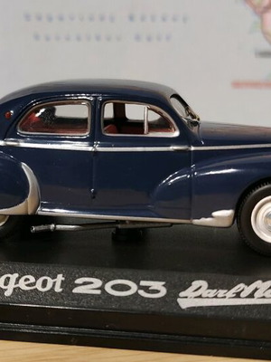 Μινιατούρα Peugeot 203 Darl Mat καινούργιο σε κλίμακα 1/43