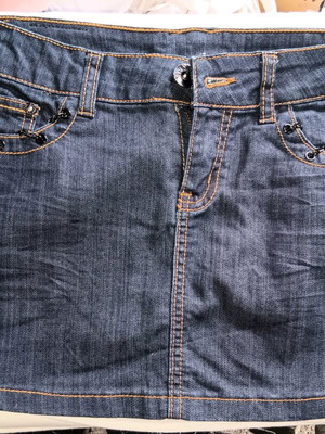 Libellula Rossa mini denim skirt like new, blue, size M