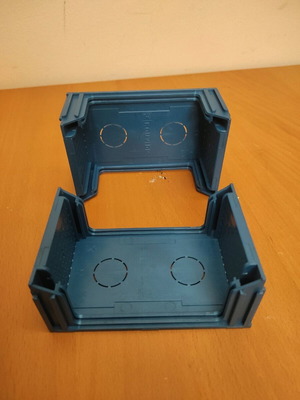 Rectangular junction box base 10x10 new