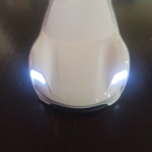 Power Bank Porsche Mission E (Taycan) used, 9000 mAh with LED lights