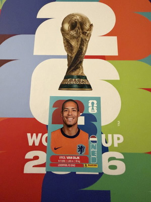 Panini World Cup 2026 Virgil van Dijk Sticker new