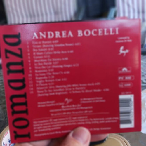 Andrea Bocelli Romanza CD used