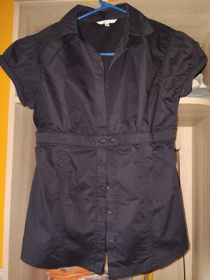 Πουκάμισο Stradivarius medium μαύρο σαν καινούργιο