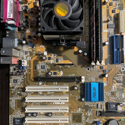 Asus K8N motherboard with AMD Sempron 3100 processor like new