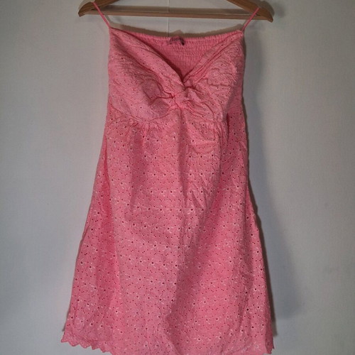 Honey Pink Strapless Dress like new