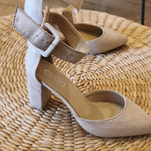GoGo Shoes beige-pink pumps size 36 new