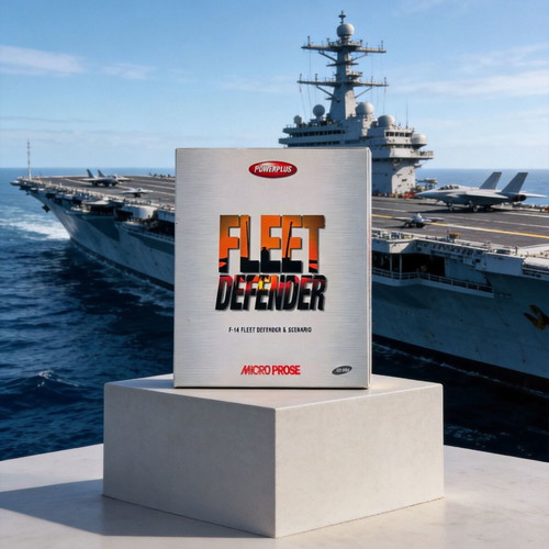 Fleet Defender PC game like new, simulation, Microprose