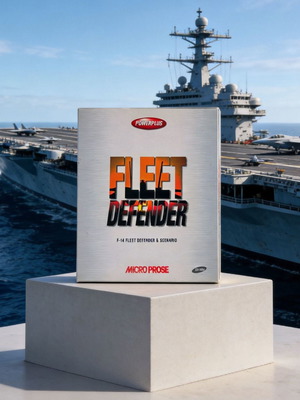 Fleet Defender PC game like new, simulation, Microprose
