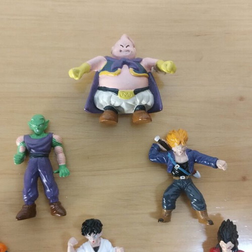 Dragonball Z Bandai 1989 figures used, set of 10, PVC