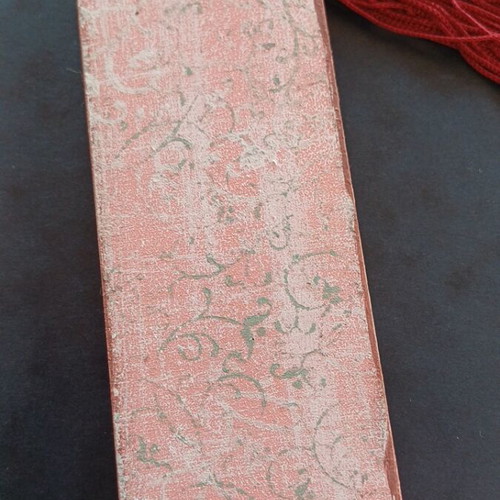 Vintage Handmade Bookmark Floral Romance new