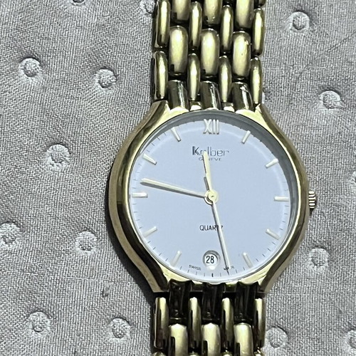 Kolbrer gold-plated watch like new