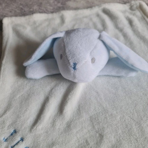 Baby sleep comforter bunny I love Daddy like new
